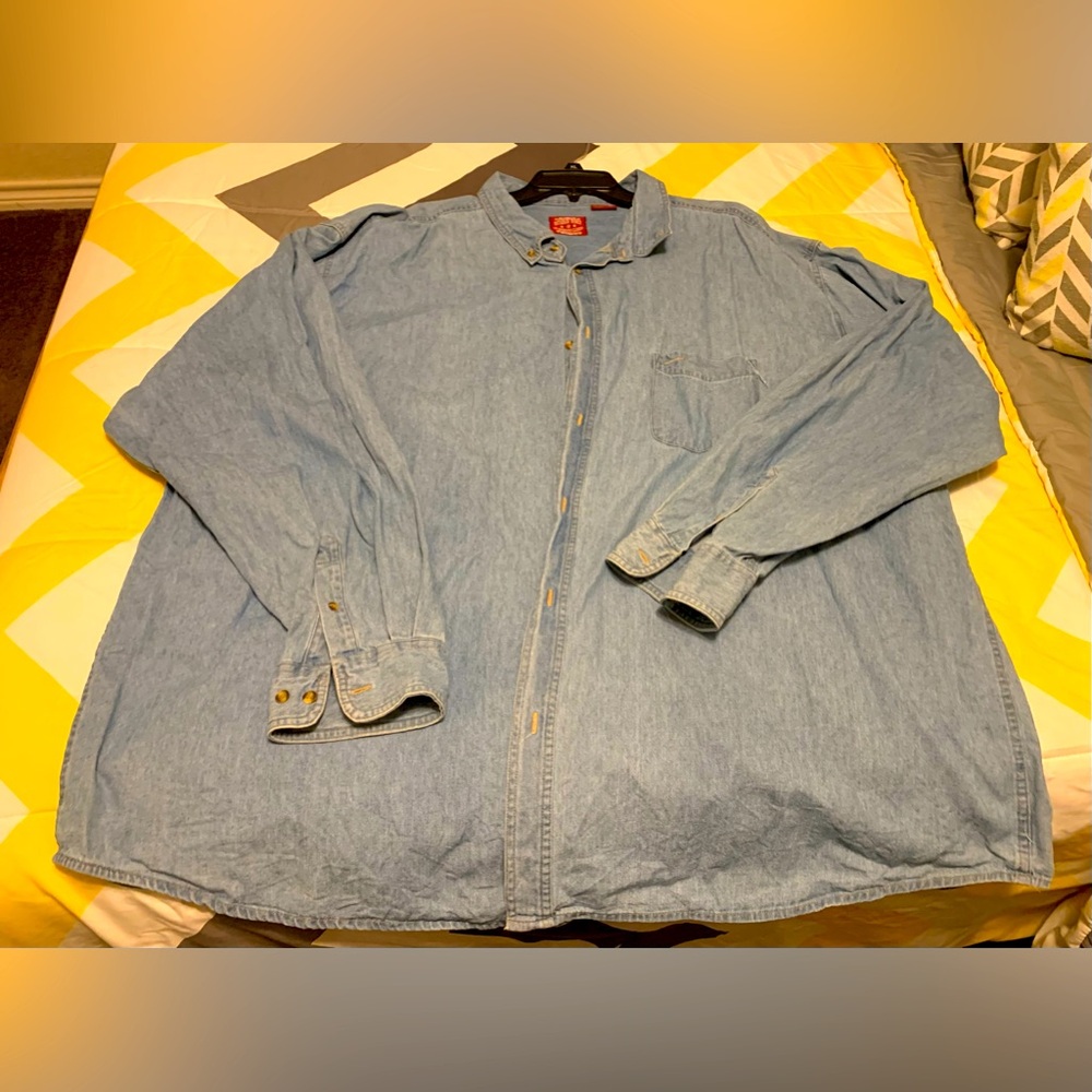 Mens Outback Rider All American Classic Western Denim 4XL Big & Tall